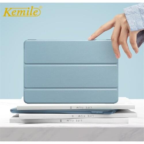 Kemile Case For iPad Air 3 10.5 2019 Case Ultra-thin Trifold Smart Lightweight Stand Cover For iPad Pro 10.5 Air 3 Case Funda