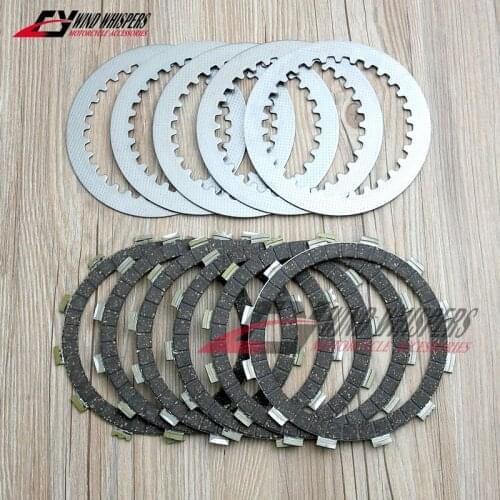Motorcycle Cork Friction Steel Clutch Plates Discs Cork Set For Honda CBR400 NC29 NSR250 PGM3 PGM4