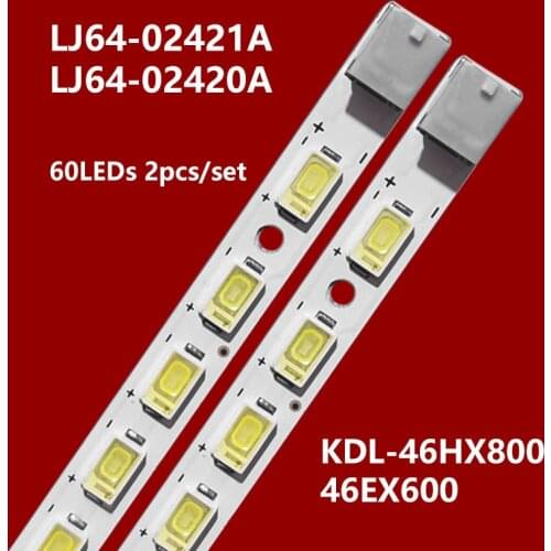 FOR SO NY LTY460HM02 Article lamp LJ64-02420A LJ64-02421A STS460A09-60LED-REV.6 1piece=60LED 518MM