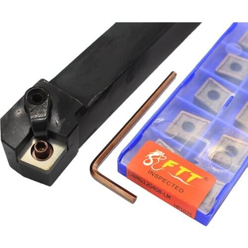 MCKNR2020K12 1PCS+ 10PCS CNMG120408-LM HP1025 carbide insert for CNC Lathe Turnning cutter holder turning tools holder