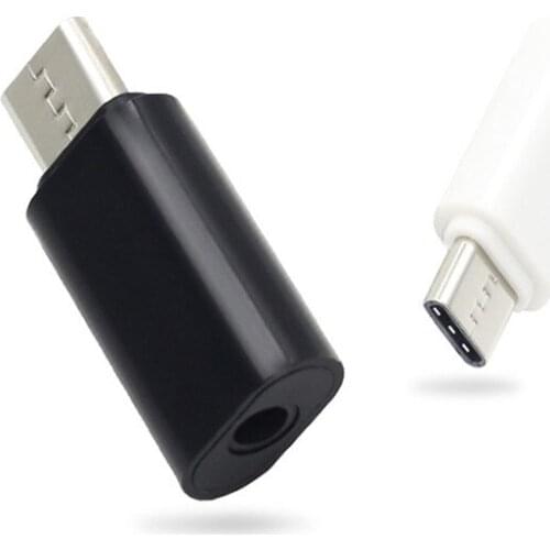 Type C to 3.5mm Earphone cable Adapter USB 3.1 Type-C USB C to 3.5 Jack Audio Aux Cable for Xiaomi Mi6 Headphone Speaker