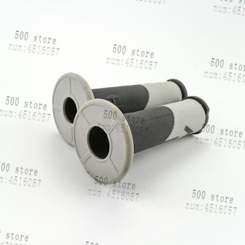 Motorcycle protaper dirt pit bike motocross handlebar rubber gel BAR END brake hands Handle gray