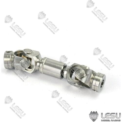 LESU DIY TMY Dumper Metal 61-69MM Drive Shaft 5MM for 1/14 RC Tractor Truck TH16944-SMT3