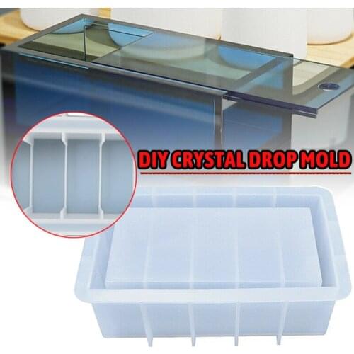 Silicone Storage Box Mould Container Silicone Mold Jewelry Case Resin Epoxy Casting Mould Casting Decorative Craft Making Tools