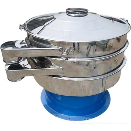 Flour circle vibrator screen stainless steel rotary Round circular juice Vibrating Sieve