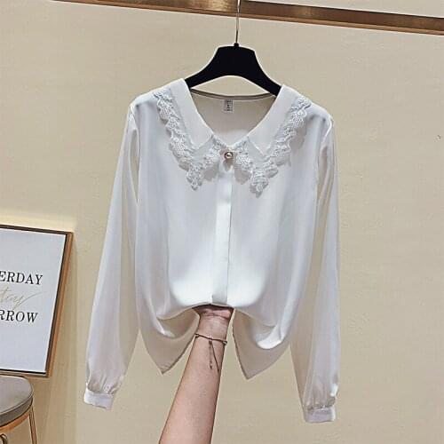 Wangxiangqian Blouses With Embroidery