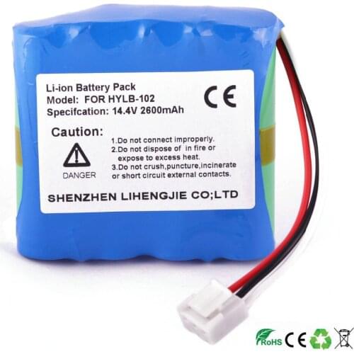 ECG battery Replacement For EDAN SE-601A,SE-301,TWSLB-005 and For MINDRAY DECG-03A,18287-2000,JHOTA-99K-00 battery