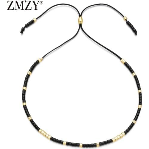 ZMZY Miyuki Bracelet Joyeria New Bijoux Pulseras Bohemian Bileklik Glass Beads Thin Colorful Bracelets for Women Wedding Jewelry