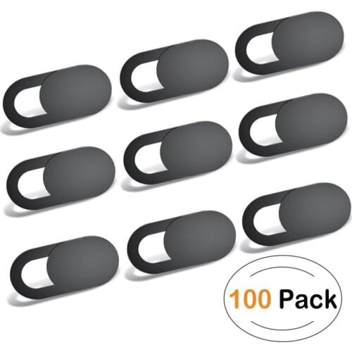 100Pcs/lot WebCam Cover Shutter Magnet Slider Plastic For Laptop Camera Web PC Tablet Smartphone Universal Privacy Sticker