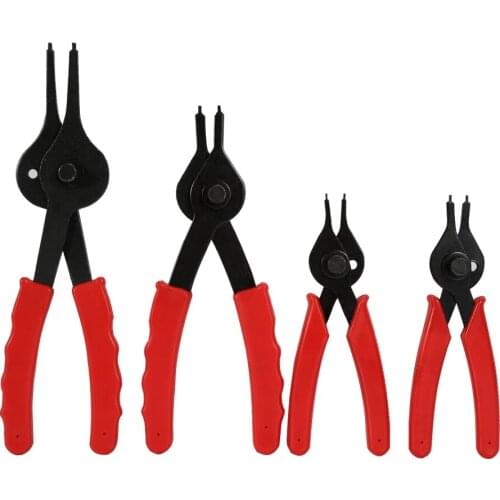 11pcs Heavy Duty Circlip Plier Snap Ring Plier External Internal Kit For Repairment Cars Trucks Motorcycles And Other Vehicles