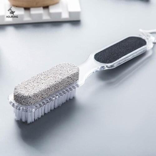 4 in 1 Foot Brush Scrubber Feet Massage Pedicure Tool Scrub Brushes Exfoliating Spa Shower Remove Dead Skin Foot Care Tool
