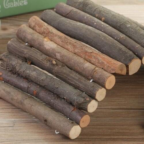 50LB Rabbits Hamster Large Flexible Wood Hideout Bridge Tube Small Animals House Ramp