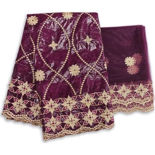 Bazin Riche Brode Fabric With Gold Beads 2020 High Quality African Guinea Basin Embroidered Evening Gowns Bridesmaids Fabric