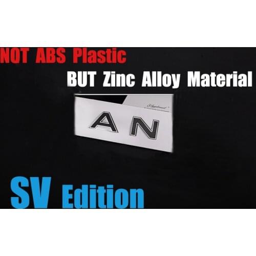 FREE SHIPMENT Car Styling Hood Trunk Letters Logo Badge Sticker for LAND ROVER RANGE ROVER