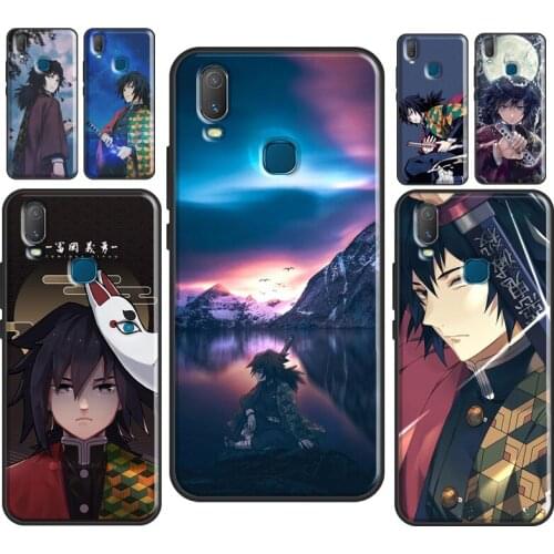 Tomioka Giyuu Demon Slayer Cover For Vivo V20 SE Y11 2019 Y1S Y12 Y17 Y30 Y50 Y81 Y91C V11 Y20 i V17 Neo Phone Case