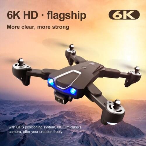 Ls-25 Drone 6k 4k Ultra Hd Dual Camera Ptz Drone 5g Wifi Gps Height Maintain Headless Mode Rc Quadcopter 6k Professional