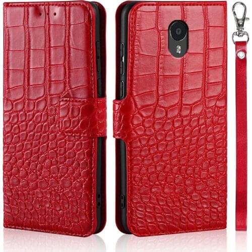 Flip Phone Case for Meizu Metal Cover Original Crocodile Texture Leather Book Design Luxury Coque Wllet Capa With Strap