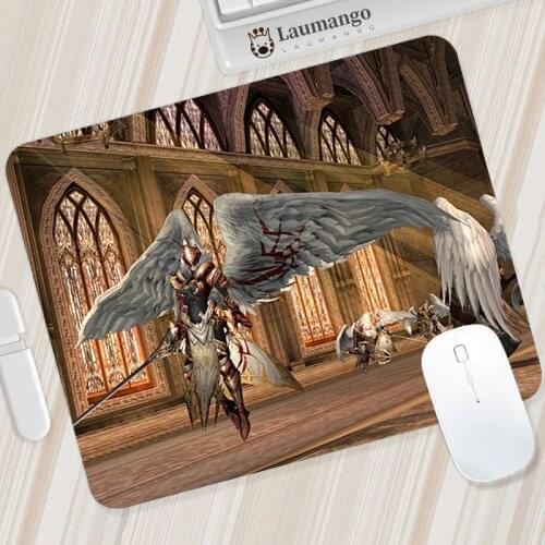 Gamer Computer Table Anime Mouse Pad Lineage 2 Accessories Gamer Cabinet Deskmat Gaming Keyboard Mousepad Company Non-slip Mat