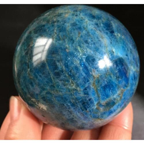 Blue Apatite crystal! NATURAL Blue Apatite QUARTZ CRYSTAL mineral