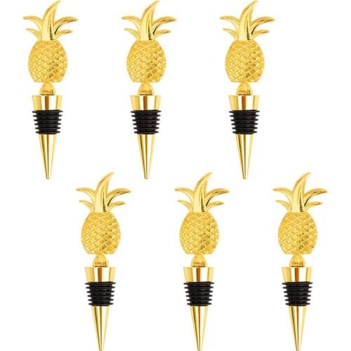 Metal Pineapple Cap Champagne Stopper Exquisite And Beautiful Appearance Decorations Beer Souvenirs Bar Stocked Red Wine Plug