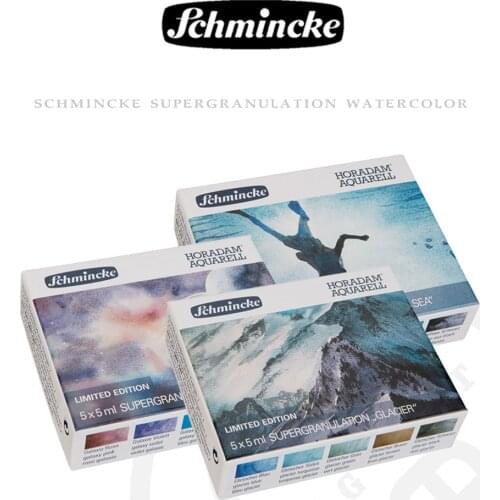 German original Schminck watercolor limited new color precipitation color layered color tubular art painting acuarelas pigment