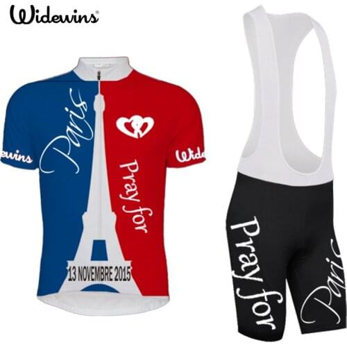 New Anniversary Paris Pro team Cycling Jersey Bike Clothing Ropa Ciclismo Breathable Short Sleeve cycling clothing For MTB 6501