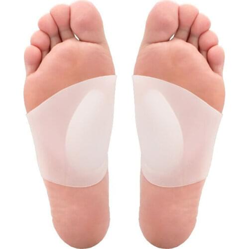 Pain Relief Arch Support Sleeves Plantar Fasciitis Silicone Heel Spurs Foot Care Flat Feet Socks Cushions Pads Orthotic Insoles