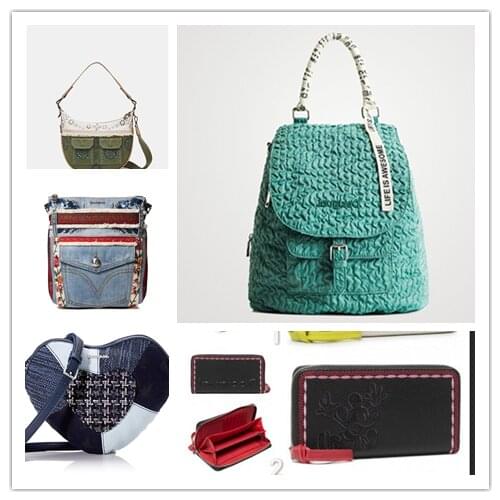 Spanish Style Embroidered Beaded Printed Portable Messenger Bag