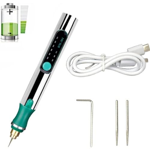 Portable Electric Engraving Pen Engrave Carve Tool for Steel Jewellery Metal Glass Carving USB Rechargeable