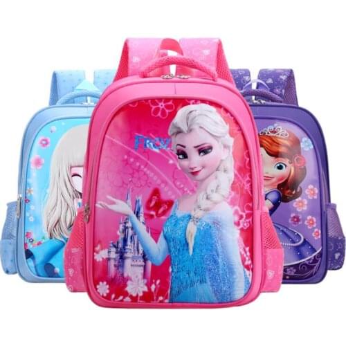 New Frozen Cartoon School Bag for Kids Boys Backpack Children School Bag Toddler Schoolbag