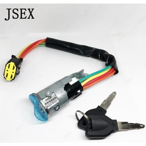 Ignition Barrel Switch With Two Keys for Megane/Scenic 77 01 469 419 & 7701469419