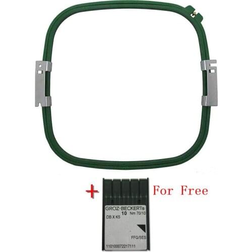 High Quality 300X300mm Tajima GREEN Hoops Square shape Total Length 355mm TAJIMA tubular frames and hoops