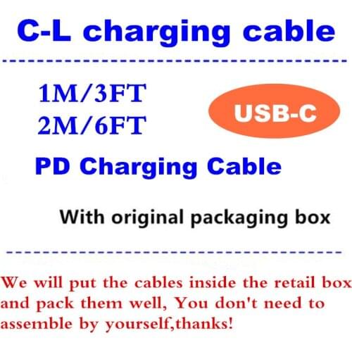 10pcs/lot PD Charging Cable USB C For Phone 12 11 Pro Max Data Cable Type C Quick Charge for USB-C Core new box
