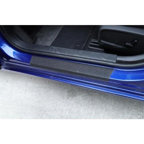 Anti-scratch Protection Sticker Cover Trim for Dodge Charger 2010+ Interior Decoration Accessories Abrasive Paper 4pcs