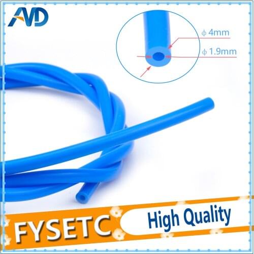 50 Meter PTFE Tube Teflonto TL-Feeder Rostock Bowden Extruder 1.75mm Filament ID 1.9mm OD 4mm Cloned Capricornus Tube