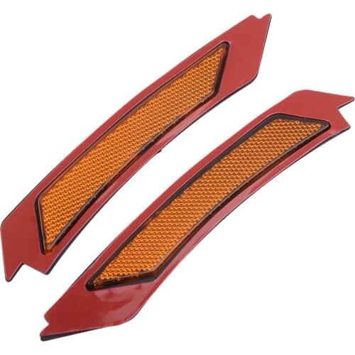 63147205397 Car Front Bumper Amber Side Marker Reflector Fit For BMW 3-Series E90 E91 LCI 4D Sedan 2009 2010 2011 63147205398