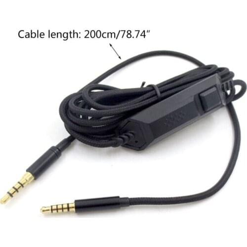 Audio Cable Headphone Cord Line for Logitech G433 G233/G Pro/G Pro X Headset