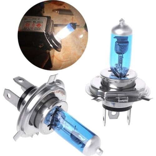 2x Super H4 100W 9003 HB2 Bi-Xenon HID 6000K White High Low Beam Headlight Bulb U2JA