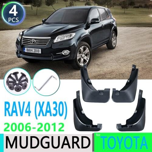 For Toyota RAV4 2006~2012 2007 2008 2009 2010 011 XA30 Car Fender Mudguard Mud Flaps Guard Splash Flap Mudguards Car Accessories