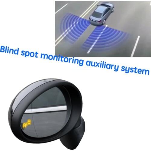 Car BSD BSM BSA Blind Area Spot Warning Drive Mirror Rear Radar Detection System For Mini Cooper Paceman R61