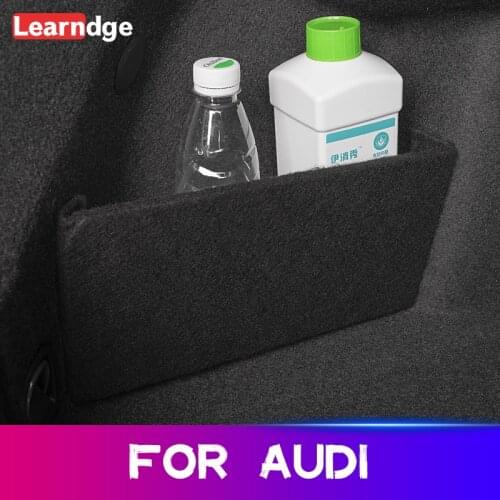 For Audi A3 8Y 2021 2020 Sportback Limousine Sedan Trunk Storage Baffle On Both Sides Storage Partition Storage Box Car Parts