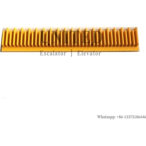 Escalator Yellow Plastic Demarcation XAA455J1 L321mm W55mm 38 Teeth