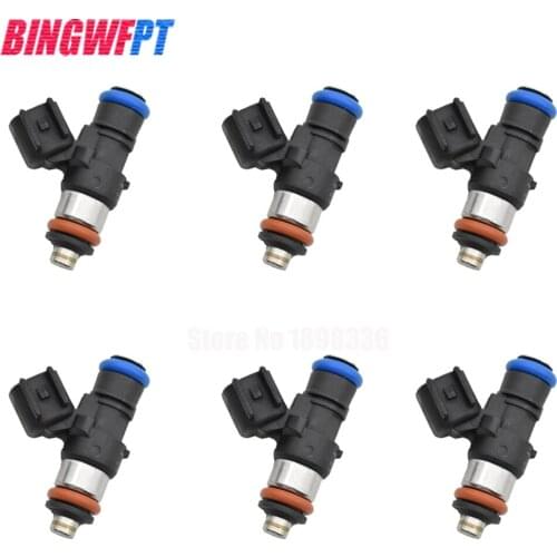 6pcs/lot Original Fuel injector Nozzle 0280158189 9L8E-A5A For ESCAPE FUSION 2009-2012 For MAZDA TRIBUTE