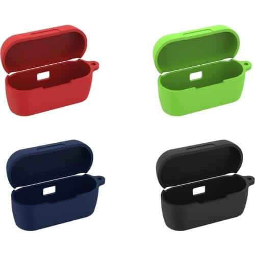 L41E Soft Silicone Cover Compatible with -Skull candy Jib True Wireless Earbud Charging Case Protective Dust-resistant Case