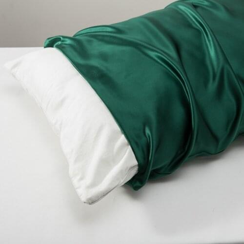 TOLDIM Pure 100 Silk Pillowcase Hair With Hidden Zipper 19 Momme Terse Color For Women Men Kids Girls Luxury Free Shipping