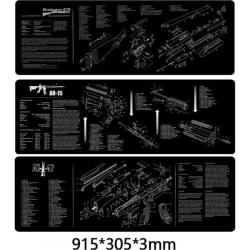 NEW Military Fans Extra Large Mouse Pad Personalized Disassembly Diagram Operating Pad Bench Pad Office Pad