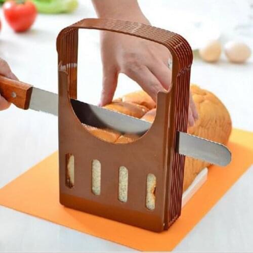 New Japanese Tusi Bread Slicers Bread Tomb Slices Baking Tools Wooden Bread Slices