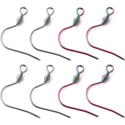 Stainless Steel Earrings Hook Earwire 20x21mm DIY Jewelry Findings Jewelry Making Accessories Wholesale