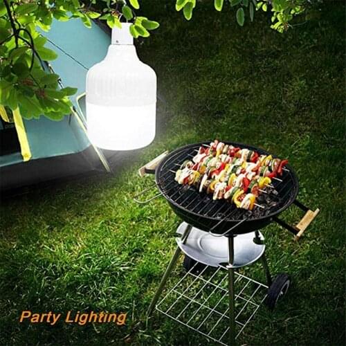 60W / 100W Rechargeable Bulb LED Waterproof Emergency Emergency Mini light Outdoor Light Camp Lamp For Home flashlight X8H7