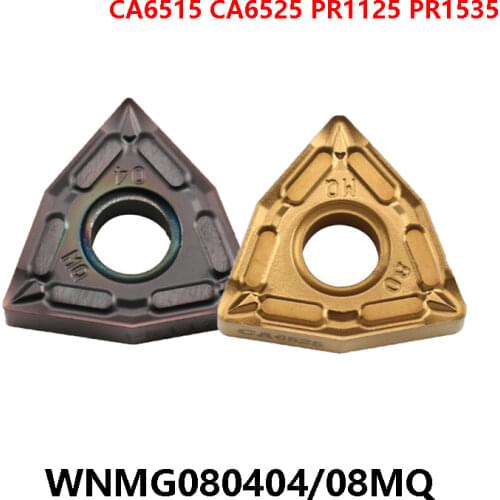 Lathe Cutter WNMG080404 WNMG080408 MQ CA6515 CA6525 WNMG 080404 080408 machining of Stainless Steel Carbide Inserts